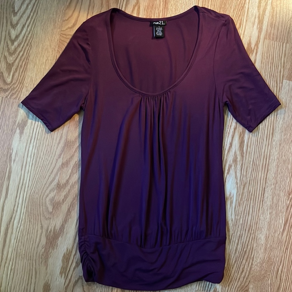 Plum Colored Blouse
